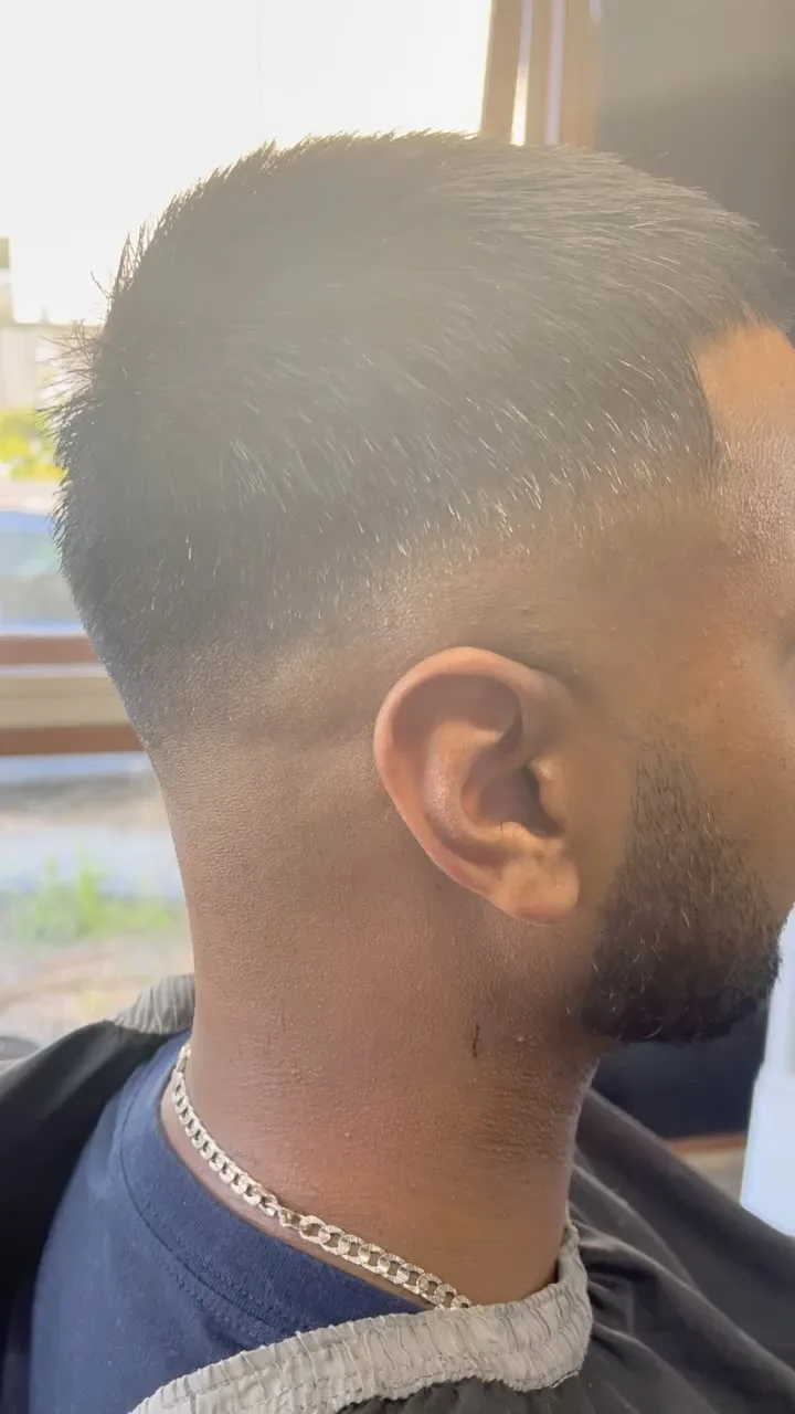 Spiky top taper fade — GKF Barber Camberwell