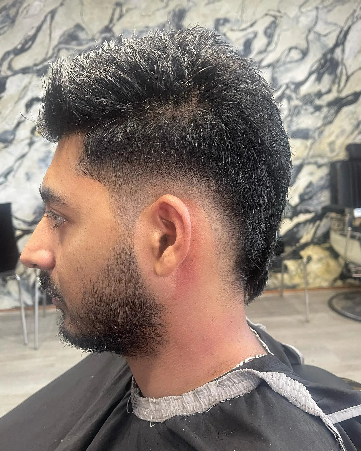 Taper fade with beard — GKF Barber Camberwell